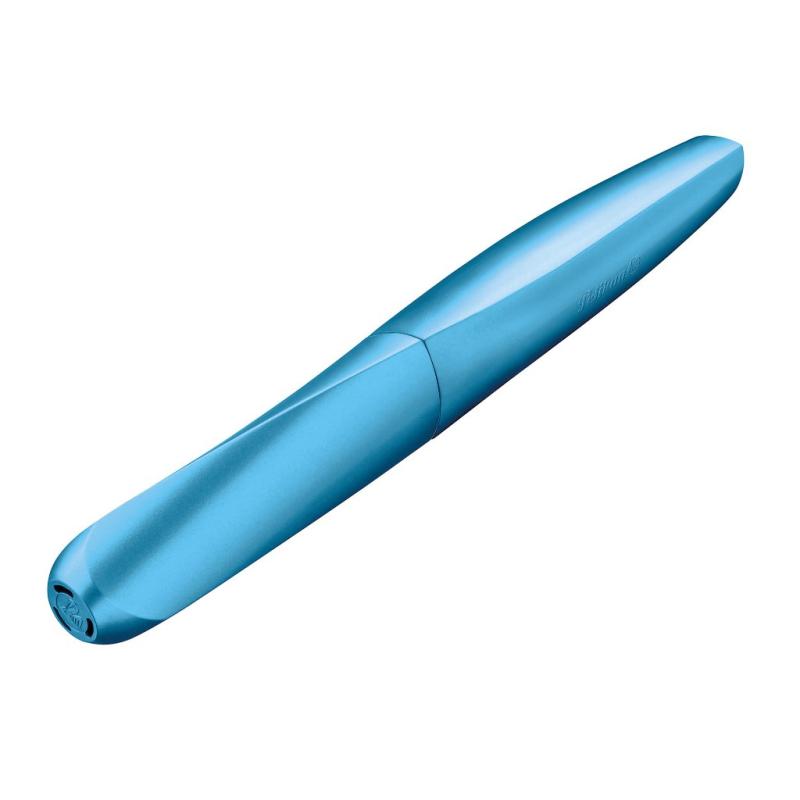 Pelikan Füllhalter Twist P457M frosted blue - Feder: M