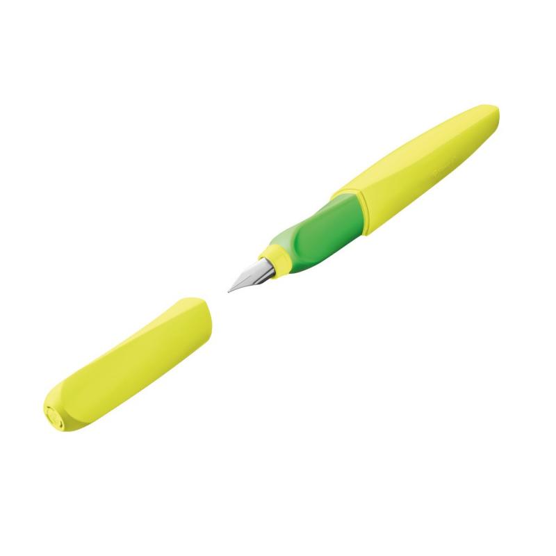 Pelikan Füllhalter Twist P457M Neon Gelb - Feder: M