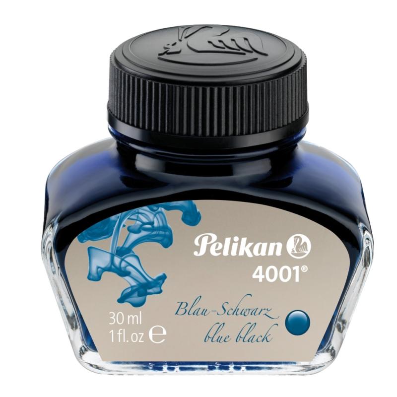 Pelikan Tintenglas 4001®  30ml blau-schwarz
