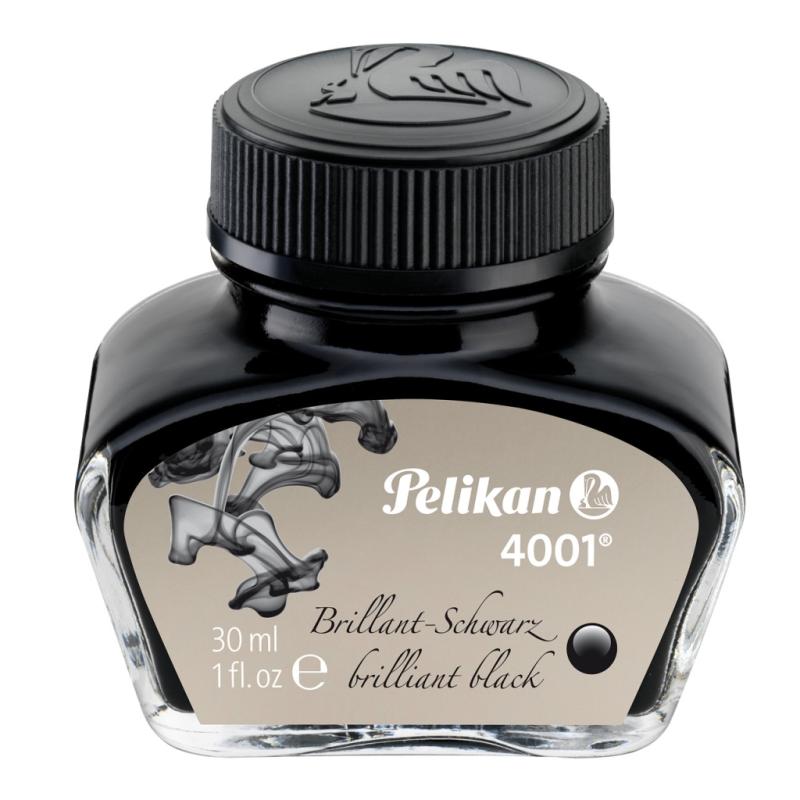 Pelikan Tintenglas 4001®  30ml brillant schwarz