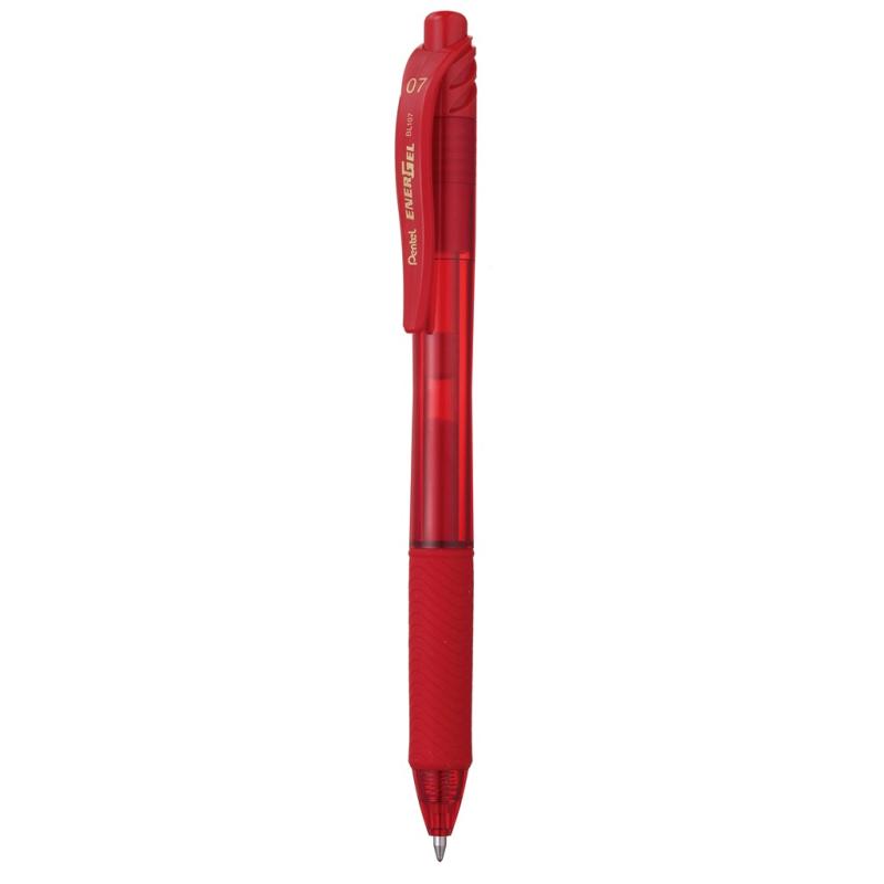 Pentel Tintenroller Liquid Gel EnerGel X 0.35mm Metallspitze rot