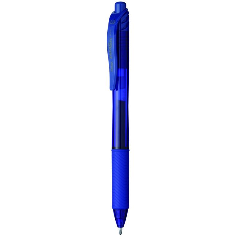 Pentel Tintenroller Liquid Gel Energel X 0.5mm Metallspitze blau