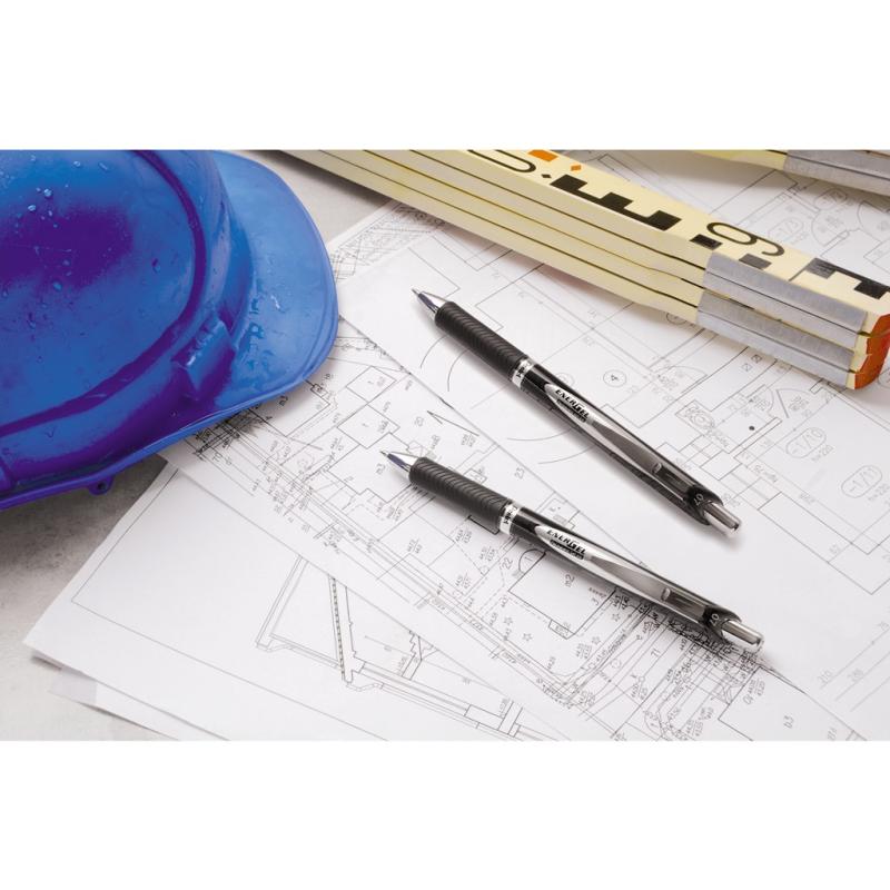 Pentel EnerGel Liquid Gel 0,35mm Metallspitze hellblau