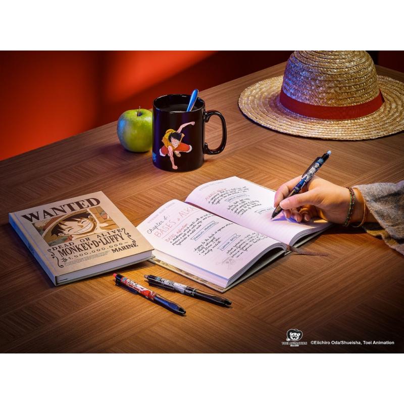 Pilot Tintenroller Frixion Ball+ M blau Limited-Edition: One Piece Ruffy