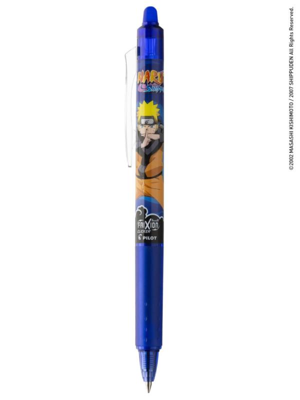 Pilot Tintenschreiber Frixion Ball Clicker 0,7 M blau Limited-Edition Naruto Shippuden