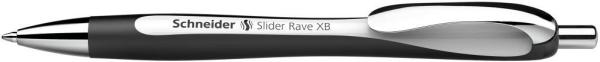 Schneider Kugelschreiber Slider Rave XB black-white - Black Edition (2024)
