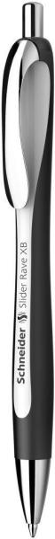 Schneider Kugelschreiber Slider Rave XB black-white - Black Edition (2024)