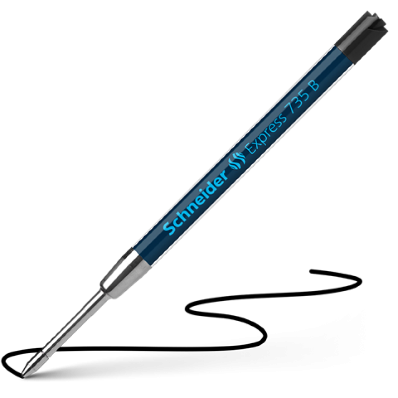 Schneider Kugelschreiber Mine Express 735 B schwarz