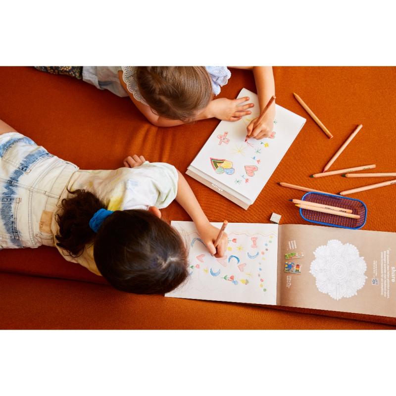 share 5 Jumbo Buntstifte natur