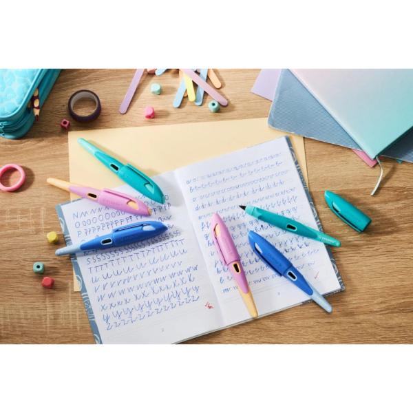 Stabilo Schreiblernfüller EASYbirdy Pastell Edition softpink-apricot