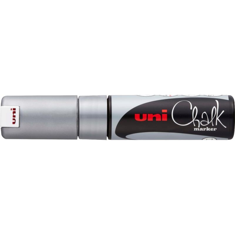 UniBall Uni Chalk PWE8K Kreidemarker silber
