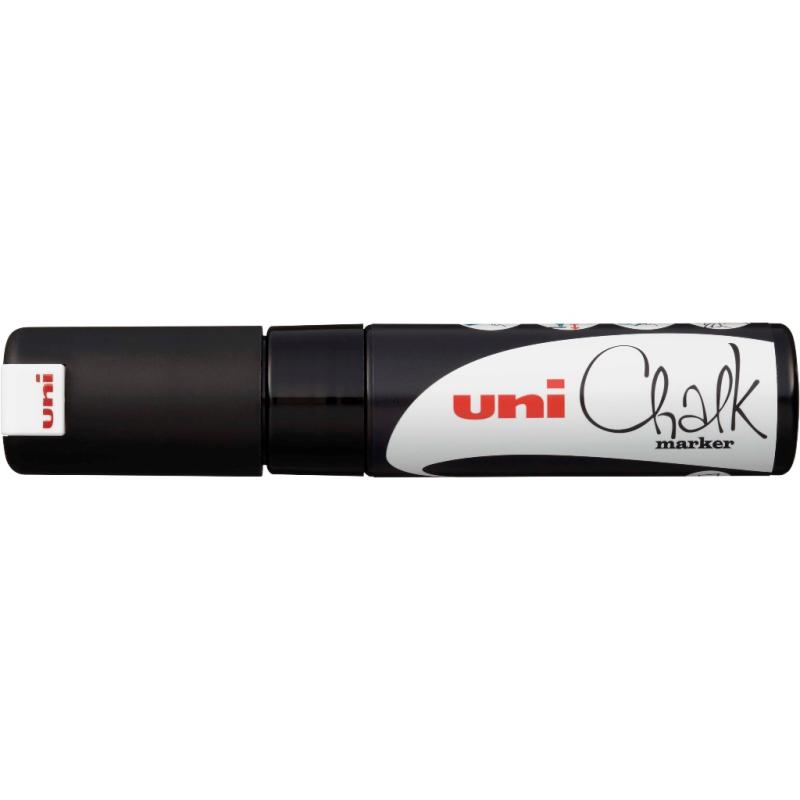 UniBall Uni Chalk PWE8K Kreidemarker schwarz