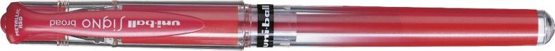 UniBall Gelroller SIGNO broad 0,6mm metallic rot