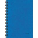 Brunnen Buchkalender Wire-O blau A5 2S/1W 2026