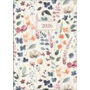 rido/idé Buchkalender Premium Young Line Watercolor A5 1S/1T 2026