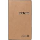 Brunnen Sichtkalender Mod.753 9x15cm 2S/1M braun 2026