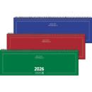 Brunnen Querterminbuch sortiert 42x14cm 2S/1W 2026