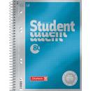 Brunnen Collegeblock A5 Student Premium 80 Blatt dotted