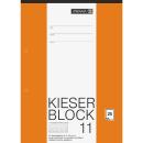 Brunnen Kieserblock 11 A4 Zeichenblock 25 Blatt gelocht kariert
