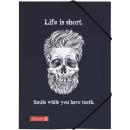 Brunnen Sammelmappe für A4 PP Skull