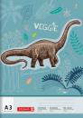 Brunnen Zeichenblock A3 20 Blatt Dinosaurier