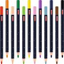 Brunnen Dicke Buntstifte (Jumbo) Robot Heroes 12 Stück