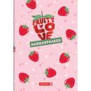Brunnen Aufgabenheft A5 48 Blatt Fruity Love